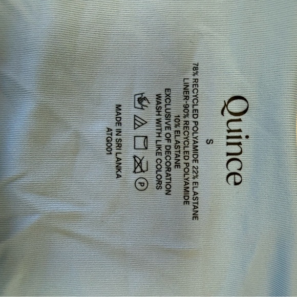 Quince Light Blue Women's Swim Set - Picture 2 of 3